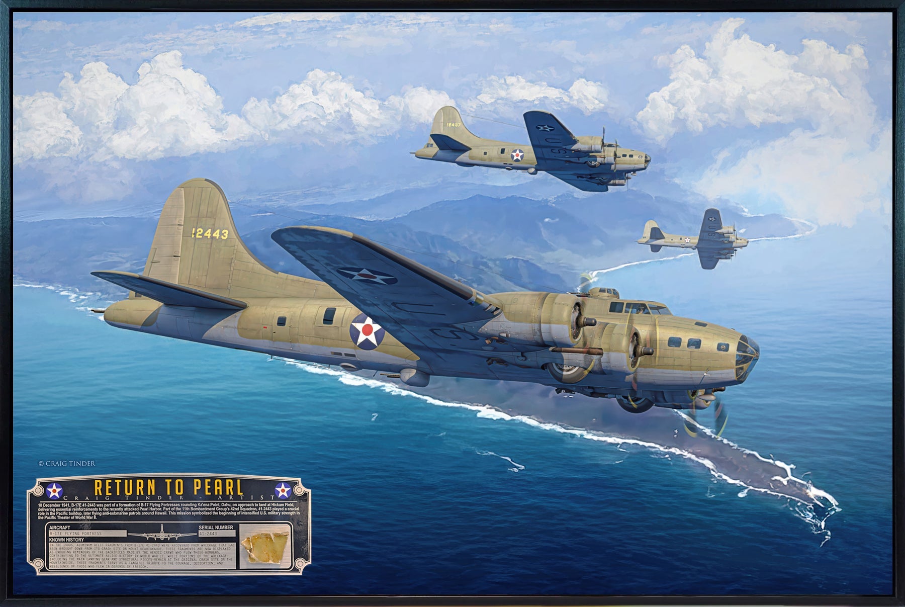 USS Langley CVL-27 Relic Art Canvas