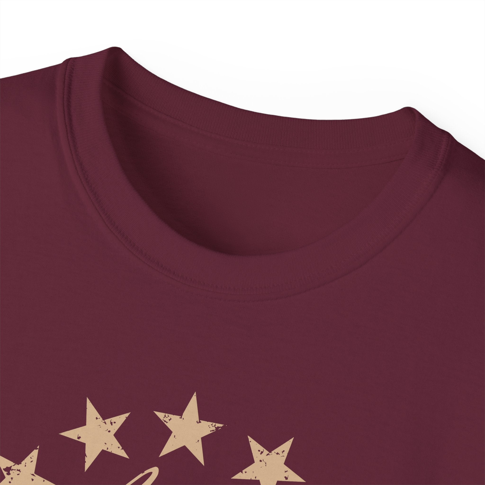 Aces In Action Star and Flag Short Sleeve T-Shirt