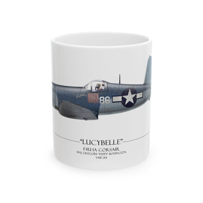 Pappy Boyington F4U Corsair Coffee Mug