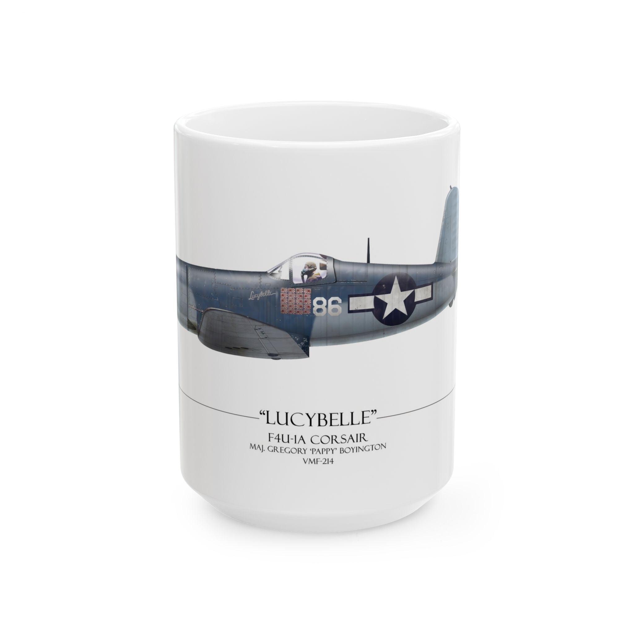 Pappy Boyington F4U Corsair Coffee Mug