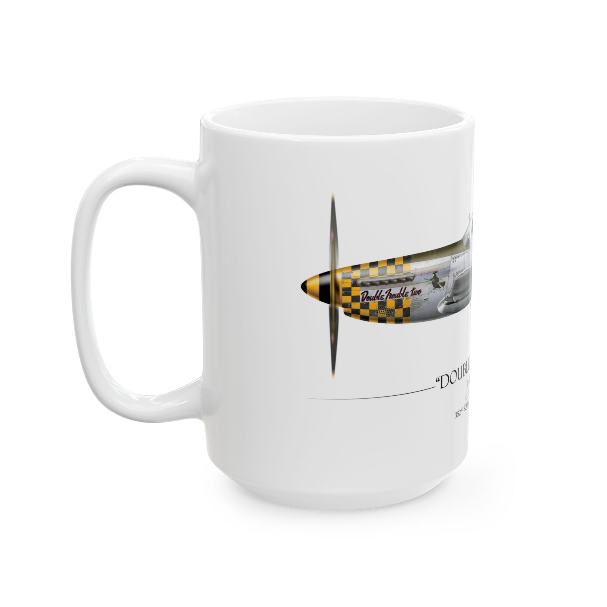 Double Trouble Two P-51D Mustang Coffee Mug