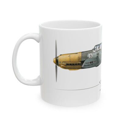 Adolf Galland Bf-109 Coffee Mug