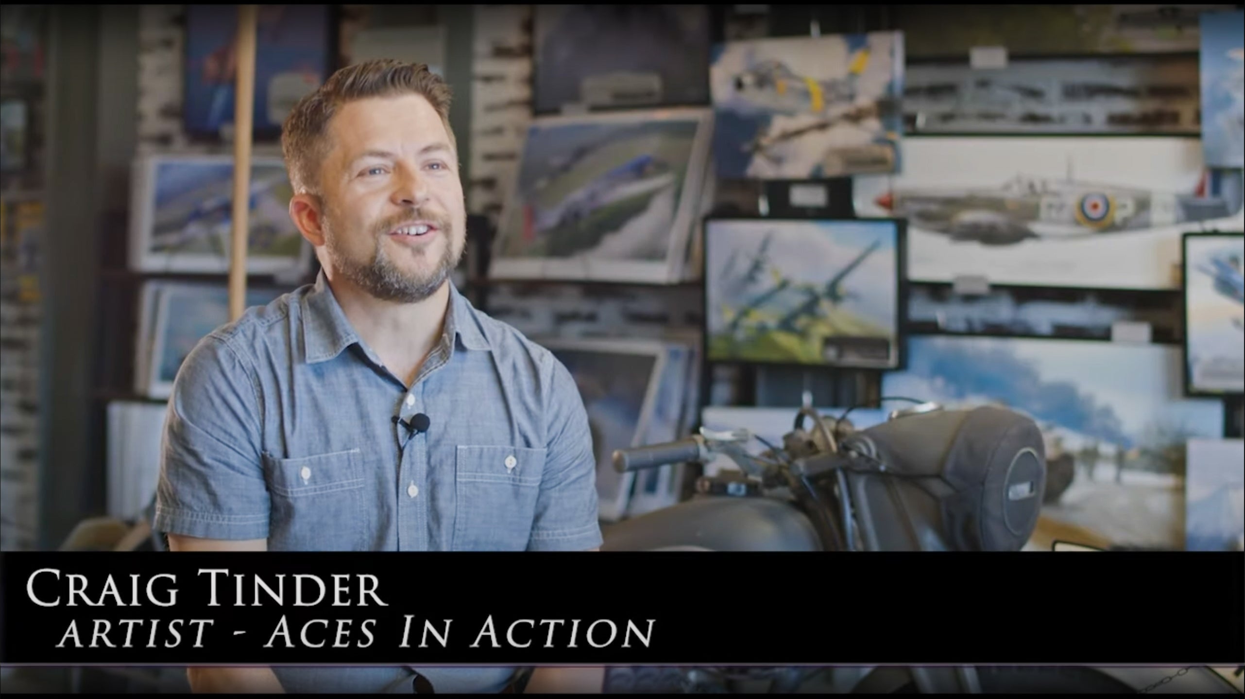 Load video: Meet the Artist - Craig Tinder